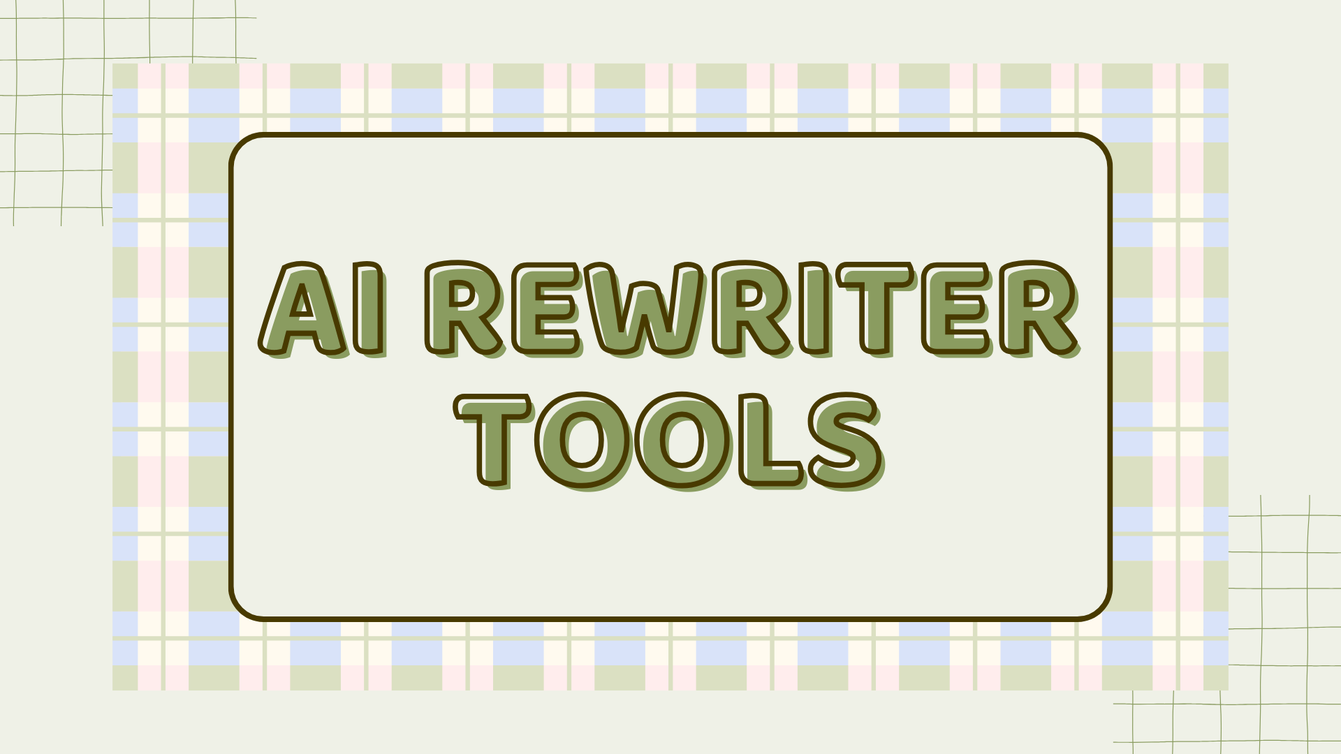 Cover Image for What are the best Rewriter Tools?